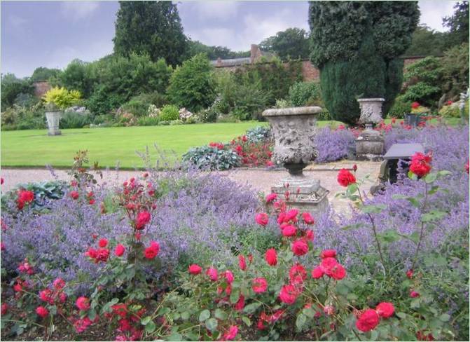 Jardins d'Arley Hall en Angleterre