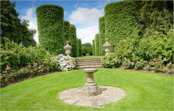 Jardins d'Arley Hall en Angleterre