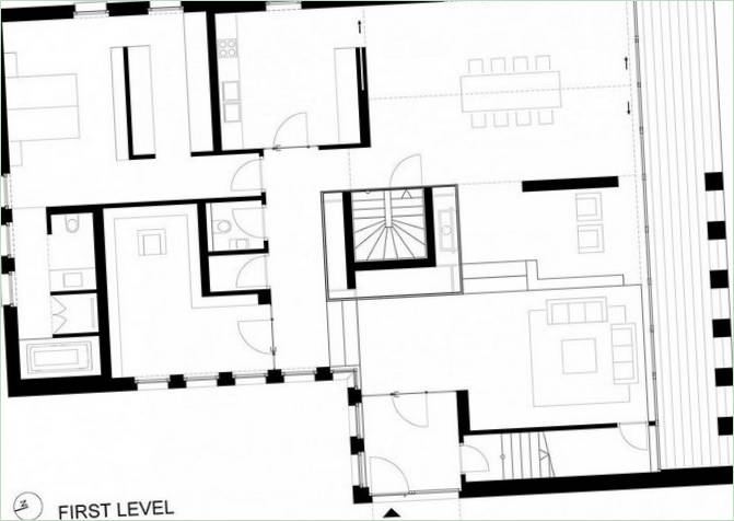 Plan d'étage du Haus SLM