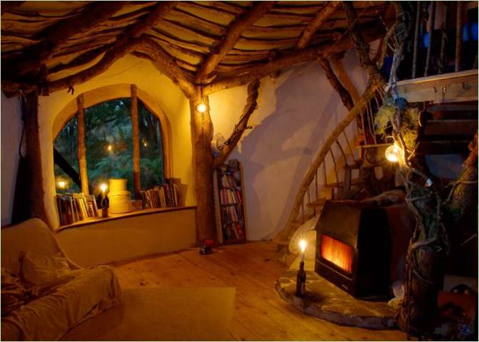 La maison d'un hobbit par Simon Dale