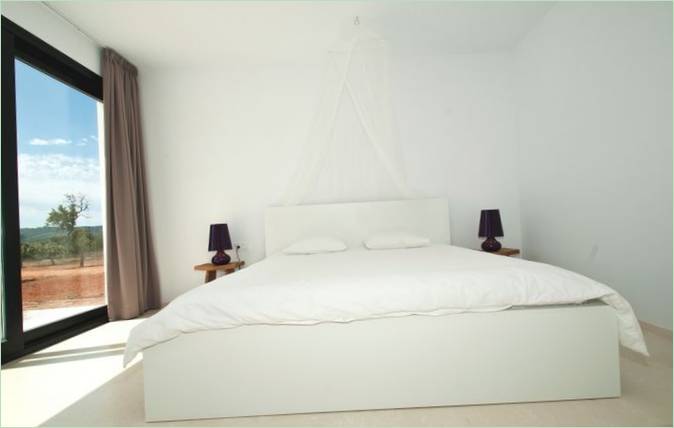 Chambre à coucher d'une villa à San Juan, Ibiza