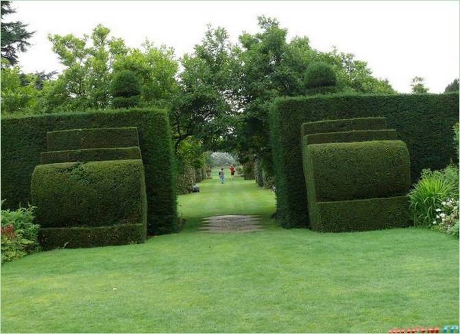 Jardins d'Arley Hall en Angleterre