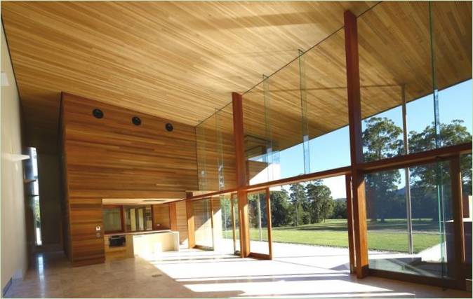 Intérieur d'une maison en Australie par Richard Kirk Architect