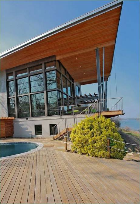 Une maison en harmonie avec son environnement sur la baie de Chesapeake