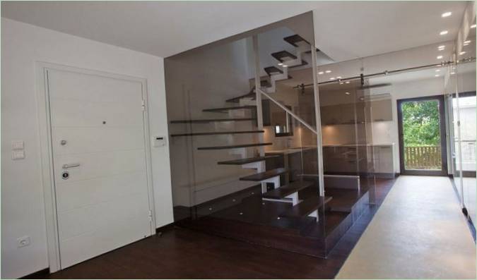 Escalier dans un appartement à Kifissia
