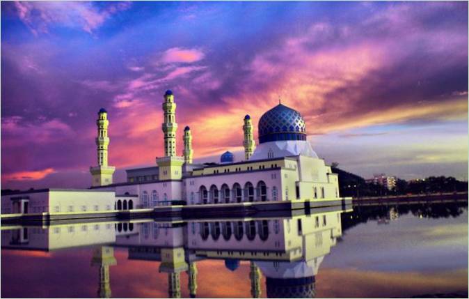 Vue magnifique sur les mosquées