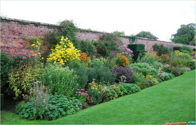 Jardins d'Arley Hall en Angleterre