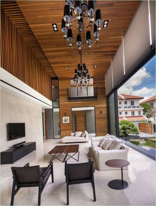 Projet de maison Mimosa Road à Singapour