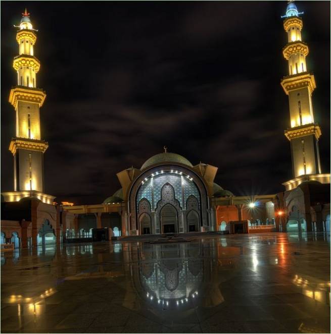 Belle vue sur la mosquée