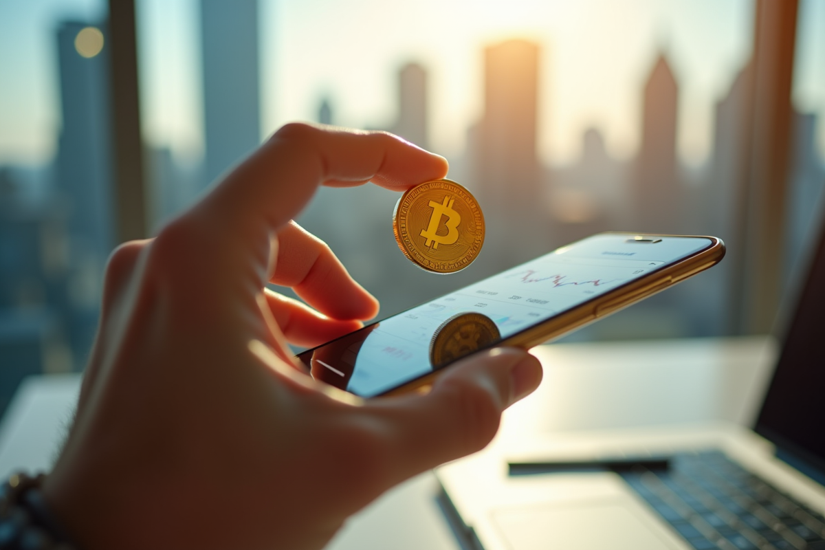 cryptomonnaie  graphique