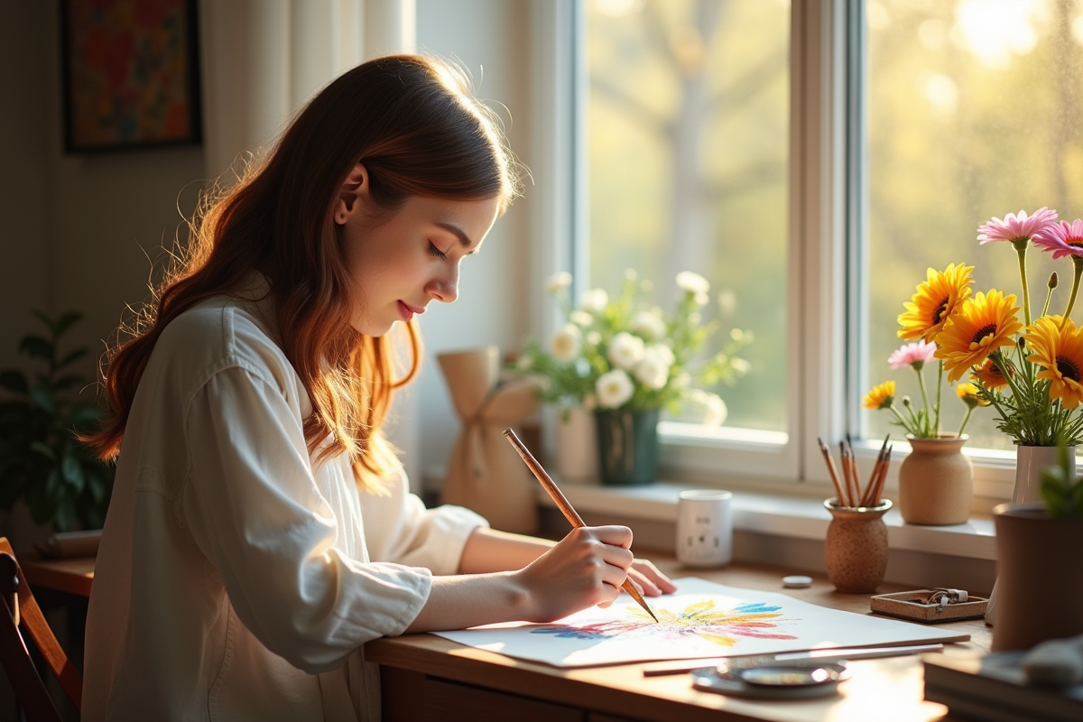 Activités manuelles relaxantes pour la détente et le bien-être